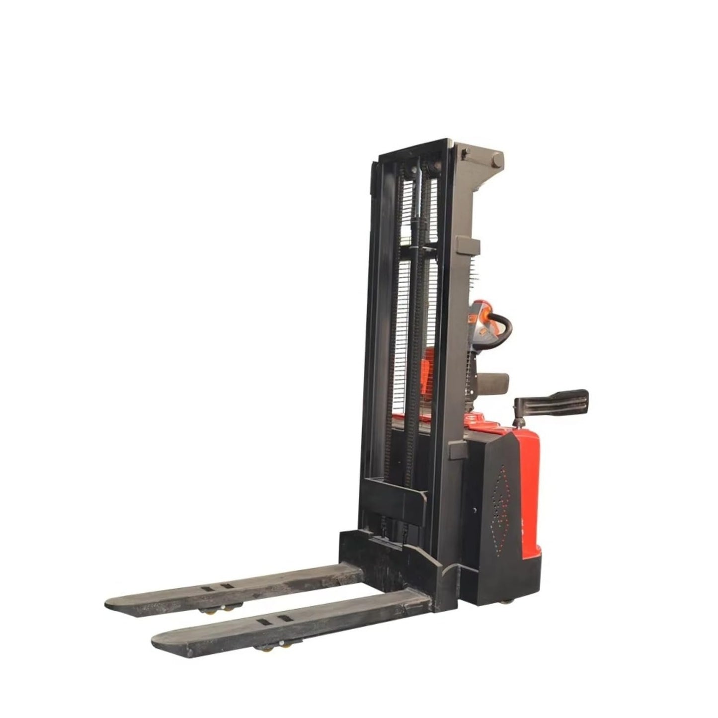 Full Electric Pallet Jack Stacker 1000kg 1500kg 3000mm Lift Height Adjustable Fork Hand Push Stacker for Workshop Material Handling and Pallet Stacking