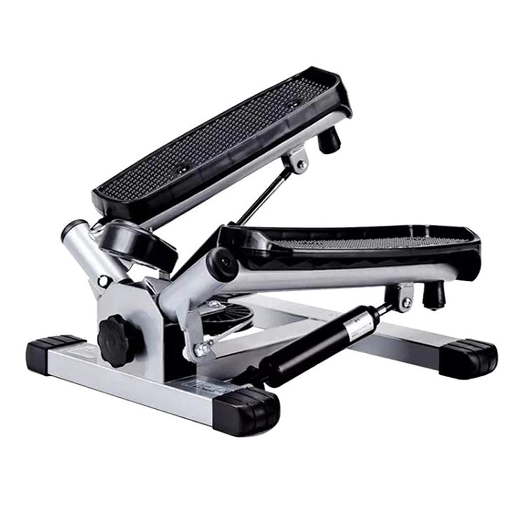 Mini-Stepper Swing Stepper Twist Stepper Mini Step Machine with Resistance Bands Home Mute Stair Fitness Machiner Free I