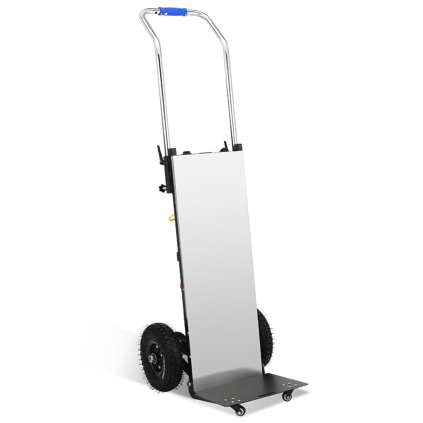 UKCOCO Electric Stair Climbing Hand Truck : 880lbs 1200w Heavy Duty Electric Stair Climber with Telescopic Handle for Moving Furniture and Appliances