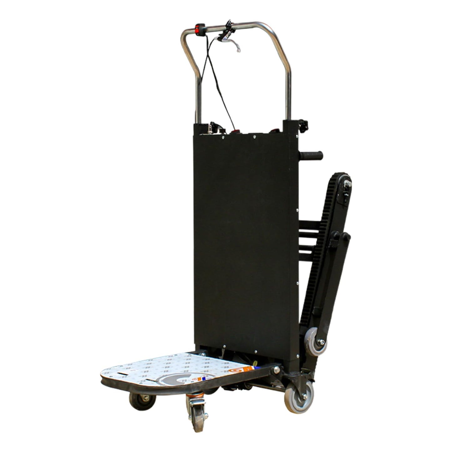 Beachtiful Electric Stair Climbing Hand Trucks 2980W Powered Electric Stair Dolly Moving Heavy Objects Up and Down Stairs Effortless 500kg Capacity Heavy Duty Stair Climber