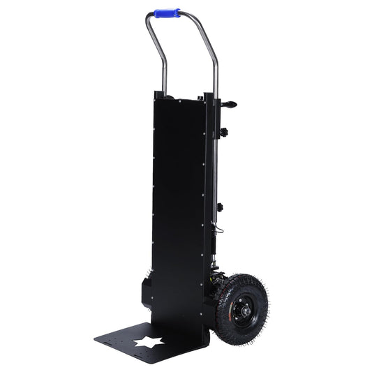 Generic Electric Stair Climbing Dolly 880lbs Load Capacity 1500W Electric Stair Climber Hand Trucks with Rope for Warehouse Logistics Transport Moving Furniture