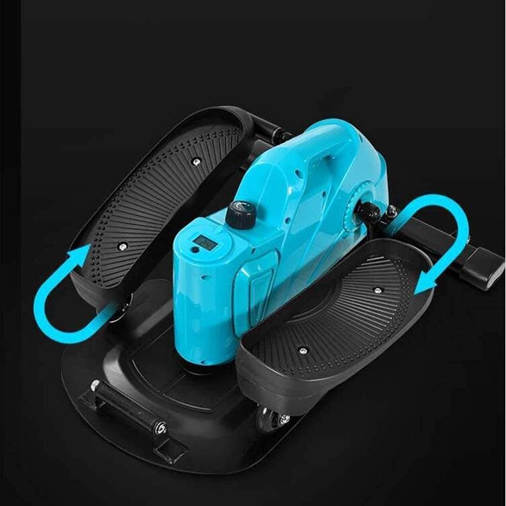 Mini Stepper Exercise Machine Fitness Swing Stepper Twister Stepper Up-Down Stepping Indoor Stair Stepper Portable Home Gym for Women and Man with Monitor for Full-Body Workout
