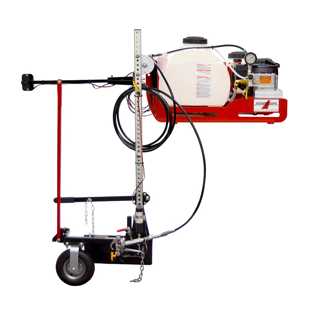 LineRider UTV Mounted Airless Athletic Field Line Striper (Part #10005242) | 25 Gallon Paint Tank | 0–3000 PSI High Pressure Pump | Briggs & Stratton Engine | Fits Most UTV Beds | Made in USA