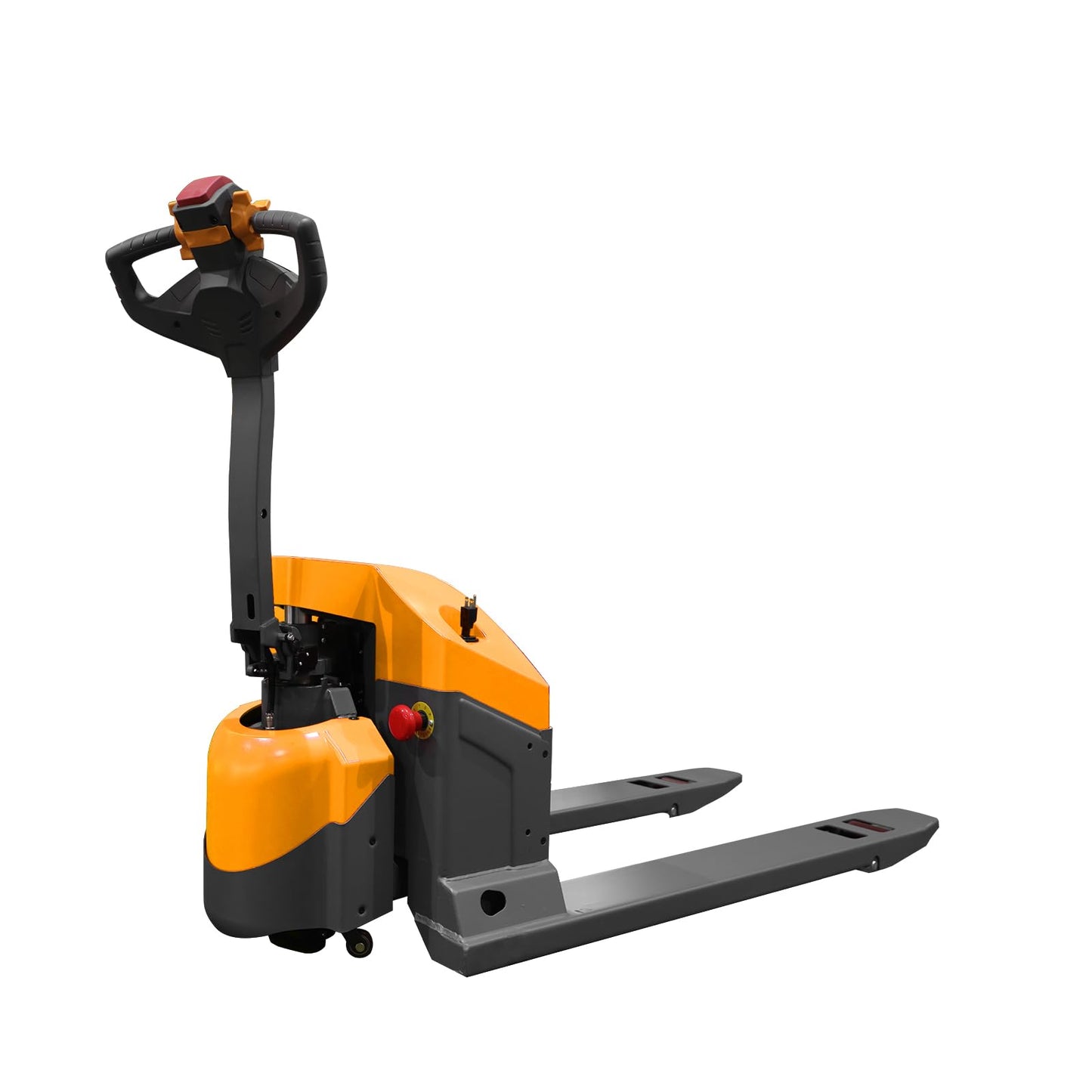 Apollo Electric Pallet Jack Truck 4400 Lbs. Capacity 48 x 27 Forks Powered Wakie Pallet Trucks with Multi-Functional Handle