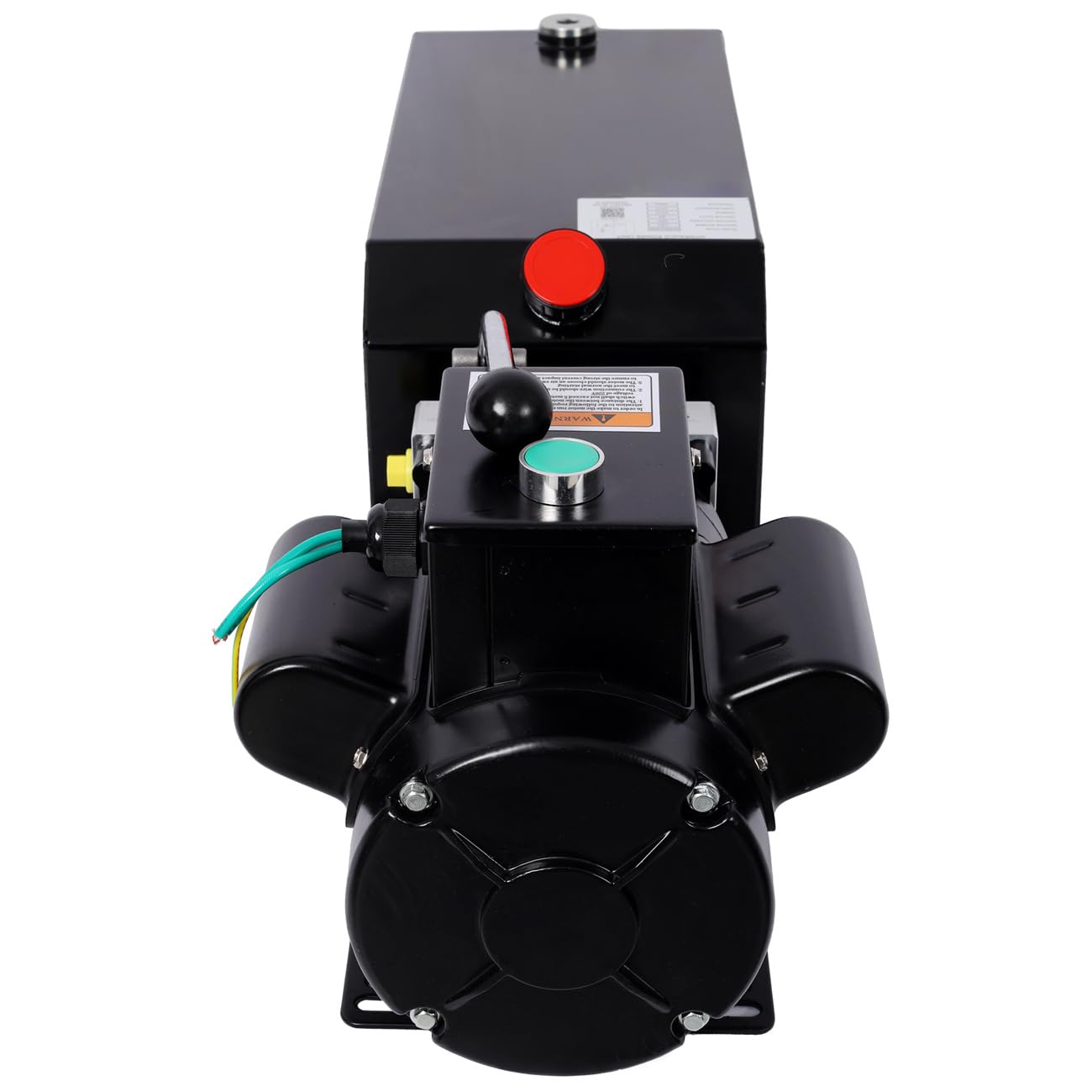 Heavy-Duty Hydraulic Power Unit for Car Lifts, AC 220V Single Phase, Replacement Pump for 2-Post & 4-Post Lifts, Auto Shop Equipment (Black, 10 Quart)