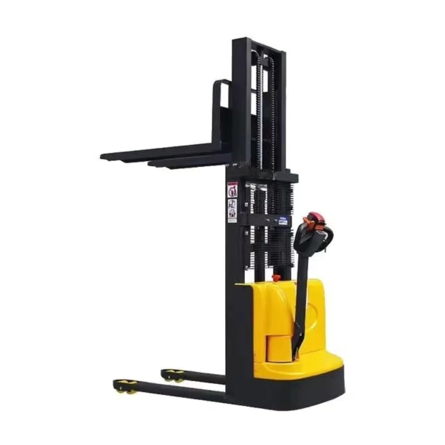 Electric Stacker Forklift with 1.5 Ton Capacity – Ideal for Material Handling in Warehouse & Industrial Settings – Efficient Powered Lift Truck for Heavy Duty Tasks