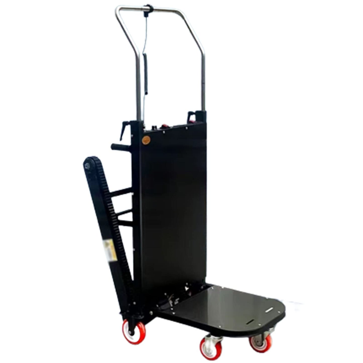uhyOHF Powered Stair Climbing Hand Trucks Cart for Moving, Electric Stair Climing Cart,Heavy Duty Folding Stair Climber Cart,Smoothly Rolls,24v36ah