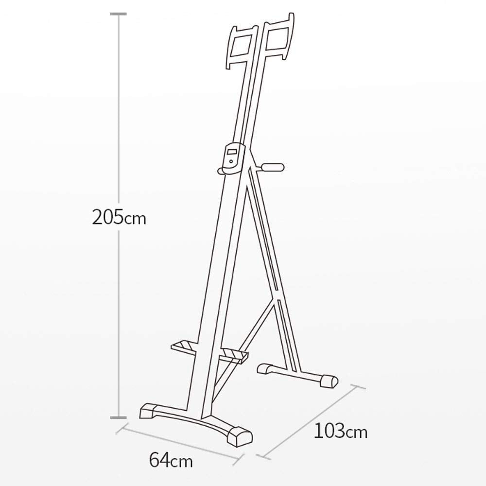 ZHCWEP Stepper,Stepper-Vertical Climber Folding Exercise Climbing Machine, Exercise Equipment Climber for Home Gym, Stair Stepper Exercise for Home Body Trainer Efficency