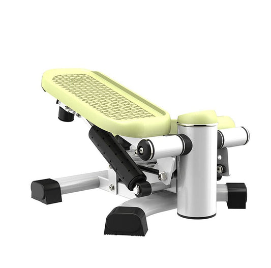 Portable Twist Stair Stepper Twisting Step Fitness Machine with LCD Monitor Multi-Function Walking Machine (Green)