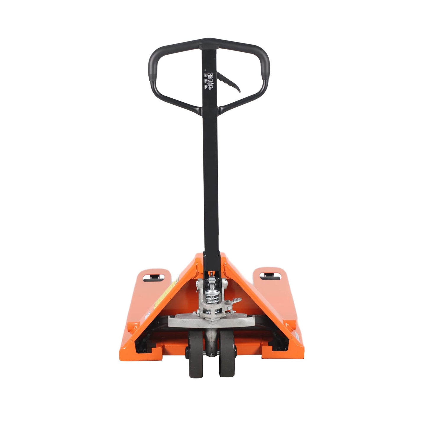 Tory Carrier Pallet Jack 5500 Lbs Capacity 48" Length x 21" Width Forks Standard Duty Pallet Trucks, Hand Truck, Manual Pallet Jack, Orange