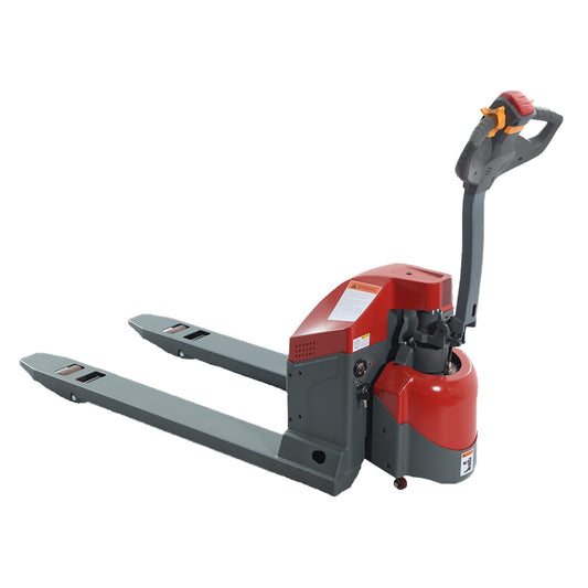 T Tory Carrier Fully Electric Pallet Jack 4400-lbs Capacity Pallet Truck, 48 x 27 Forks, Heavy Duty Powered Pallet Trucks, Maintenance-Free Battery, Motorized Lift Trucks
