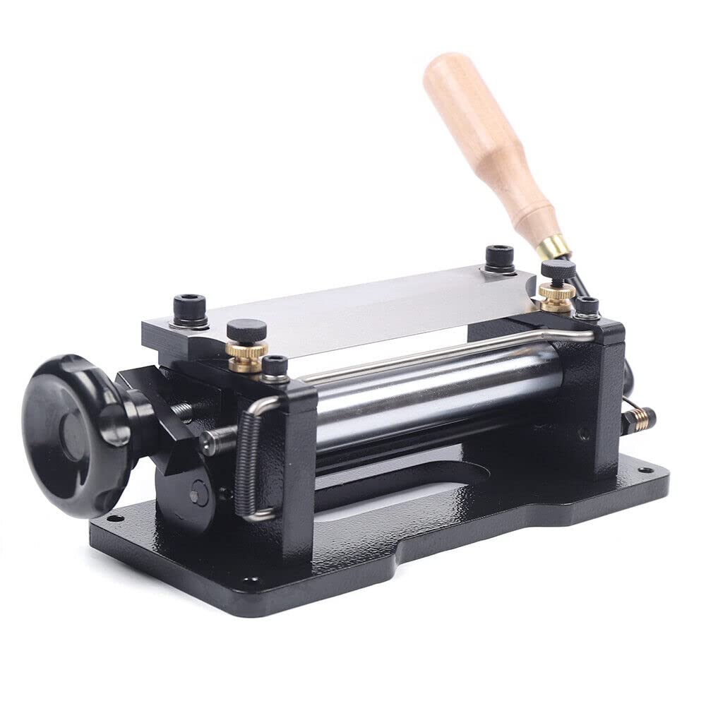 3FLQOOPP Manual Peeling Leather Splitter DIY Manual Ski Shovel Skin Machine Peeling Machine Edge Peeler for Width <7 cm Plant Leather Tanning Powder Set Stainless Steel Craft Tool