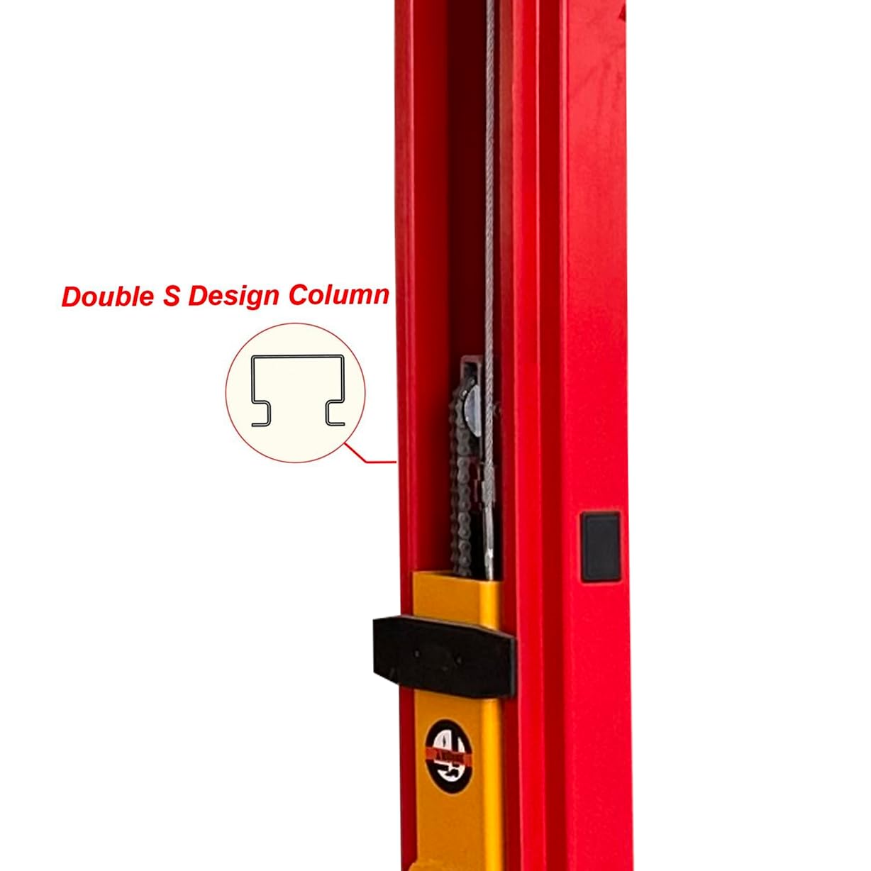 KATOOL 10000 lbs 2 Post Car Lift 2 Posts Lift Auto Lift with Floor Plate for Shop Repair or Home Garage