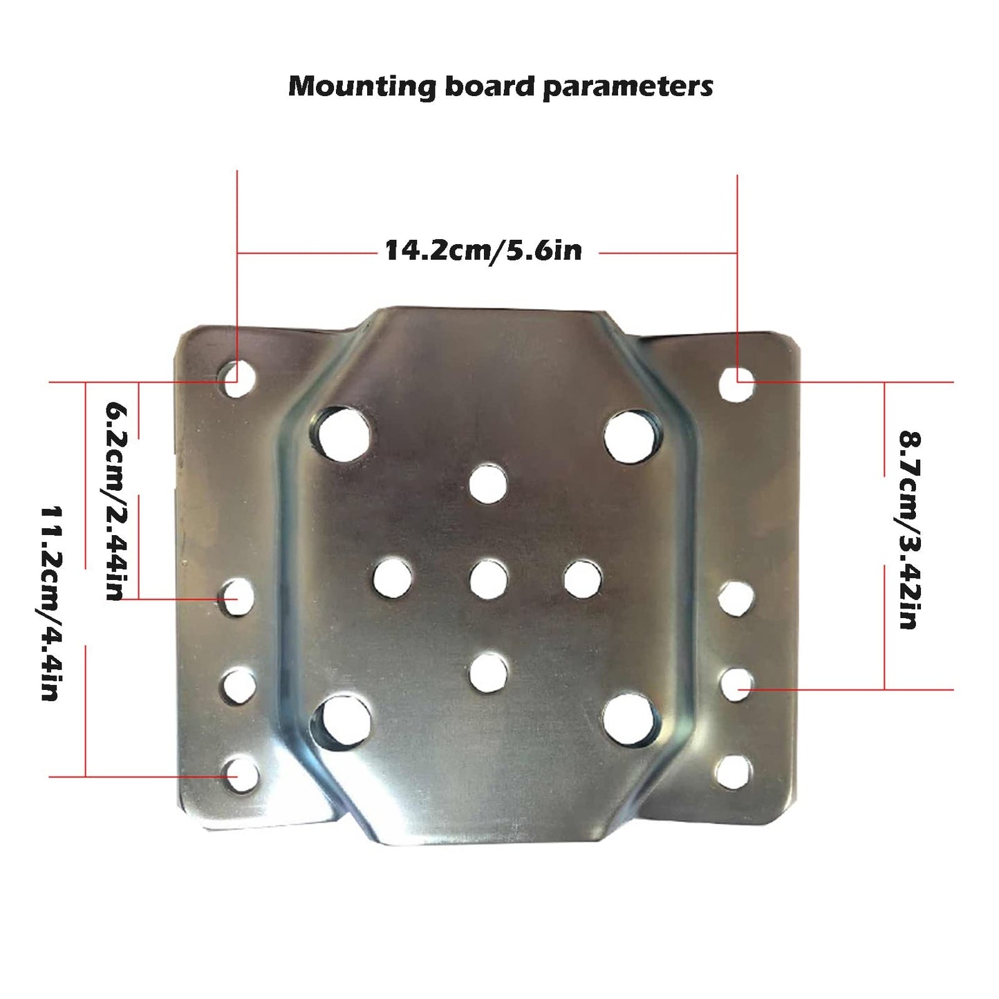 Beach Boat Trailer Jack, 13.38in Trailer Jack Wheel, Heavy-Duty Bolt-On Swivel Tongue Jack, 2000lb Capacity, 11in Vertical Load (2000lbs/900kg) (2000LBS/900KG)