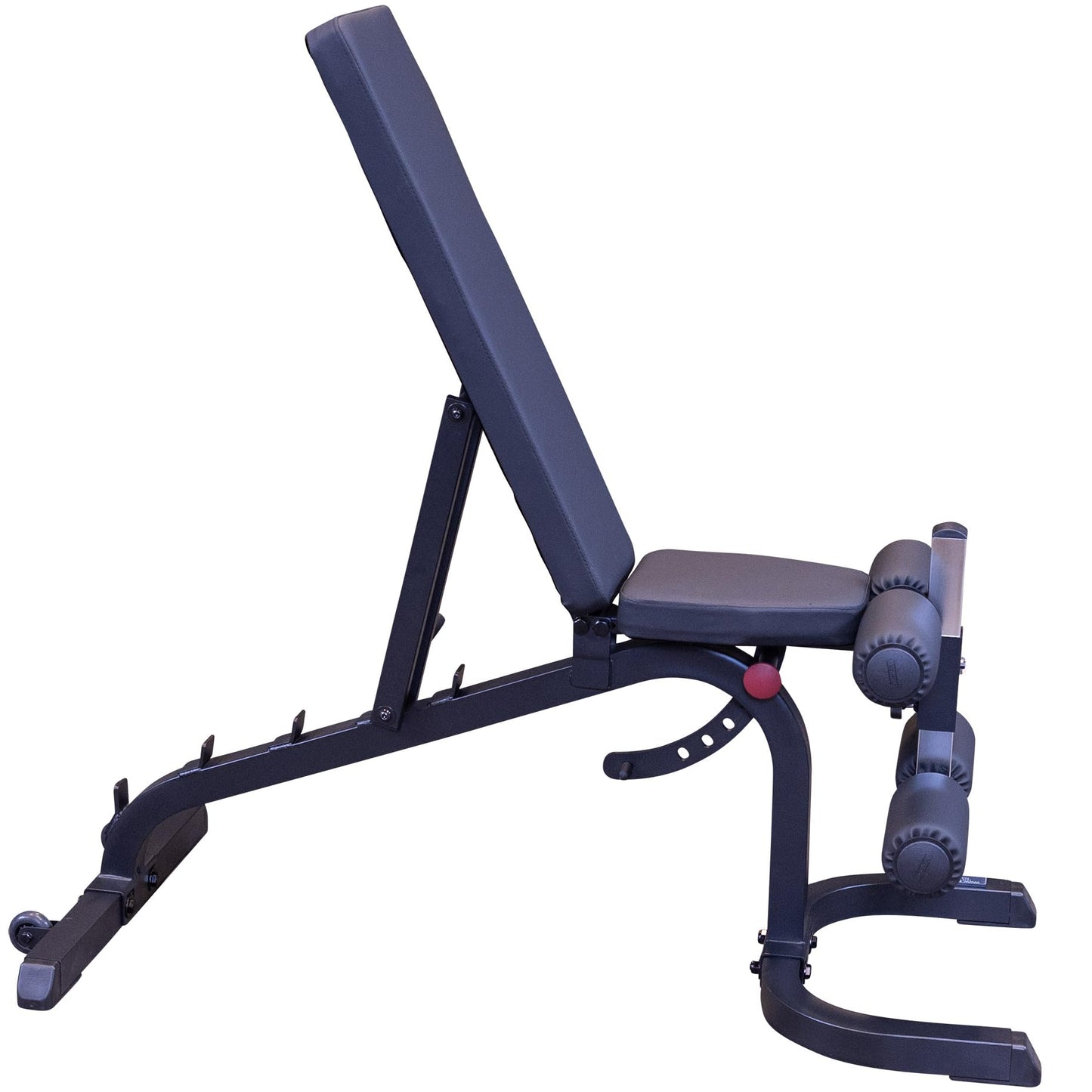 Body Solid (GFID31B) Adjustable Flat Incline Decline Bench for Weight Lifting, Heavy Duty Workout Commercial and Home Gym Equipment for Smith Machines, Power Racks and Multi- Press Racks