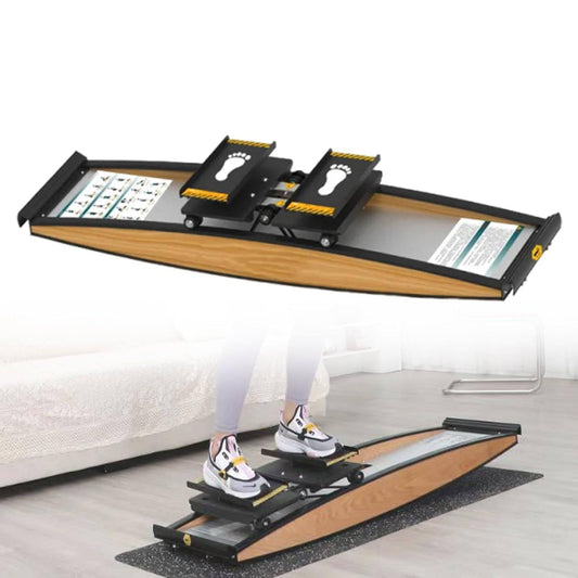 Ski Training Machine, Home Stepper, Glute Training Equipment, Indoor Aerobic Fitness Equipment, Waist Training Ski Simulator