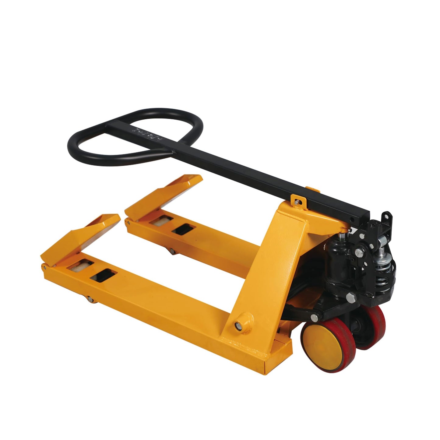 Tory Carrier Mini Hand Pallet Jack Truck, 2200 Lbs Capacity, 31.5" Lx15 W Fork Size Narrow Pallet Jack, Small Size Manual Pallet Trucks with Foldable Forks and Handle