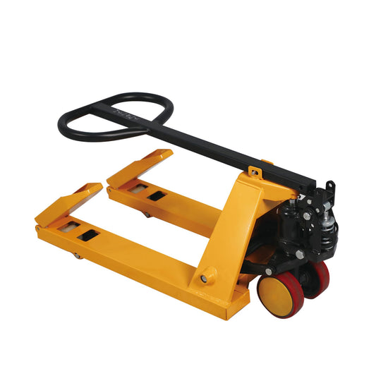 Tory Carrier Mini Hand Pallet Jack Truck, 2200 Lbs Capacity, 31.5" Lx15 W Fork Size Narrow Pallet Jack, Small Size Manual Pallet Trucks with Foldable Forks and Handle