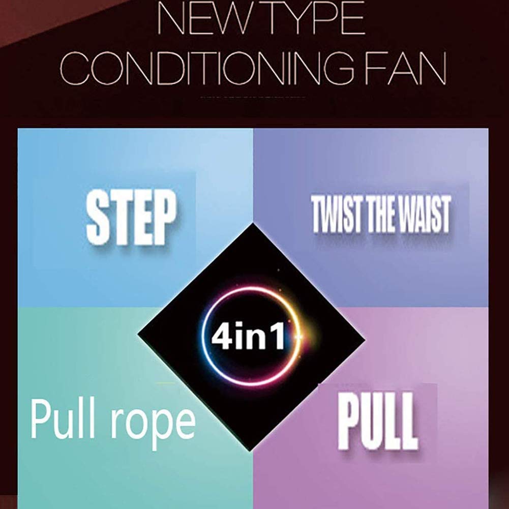 Stepper,Home Fitness Machine - Stair Swing Legs Trainer Machine with Wireless Training Computer and Handrail - Up-Down for Beginners and Advanced Users