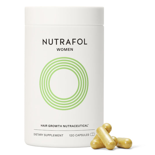 Nutrafol Women's Hair Growth Supplements, Ages 18-44, Clinically Tested for Visibly Thicker and Stronger Hair, Dermatologist Recommended - 1 Month Supply