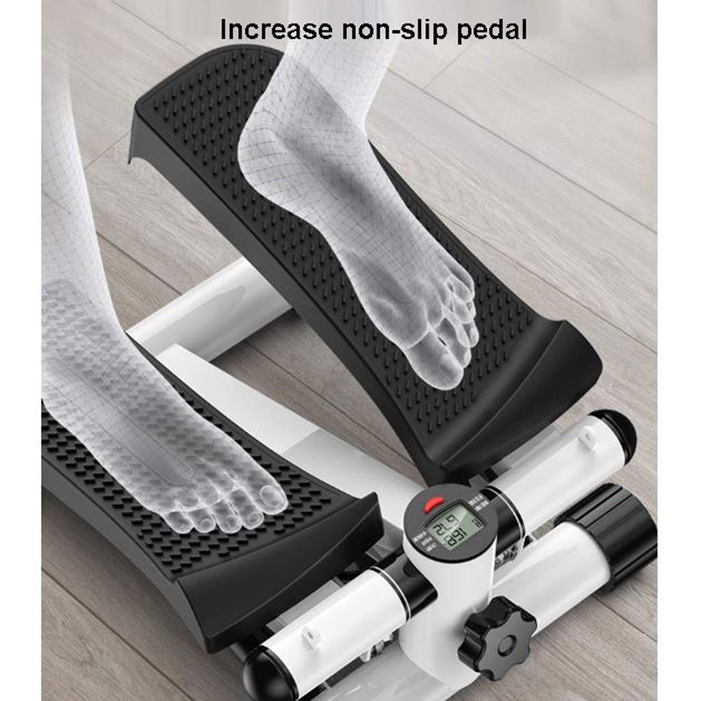 Mini-Stepper Swing Stepper Climbing Stepper Home Female Step Machine Small Stair Stepper Exercise Equipment with Resista