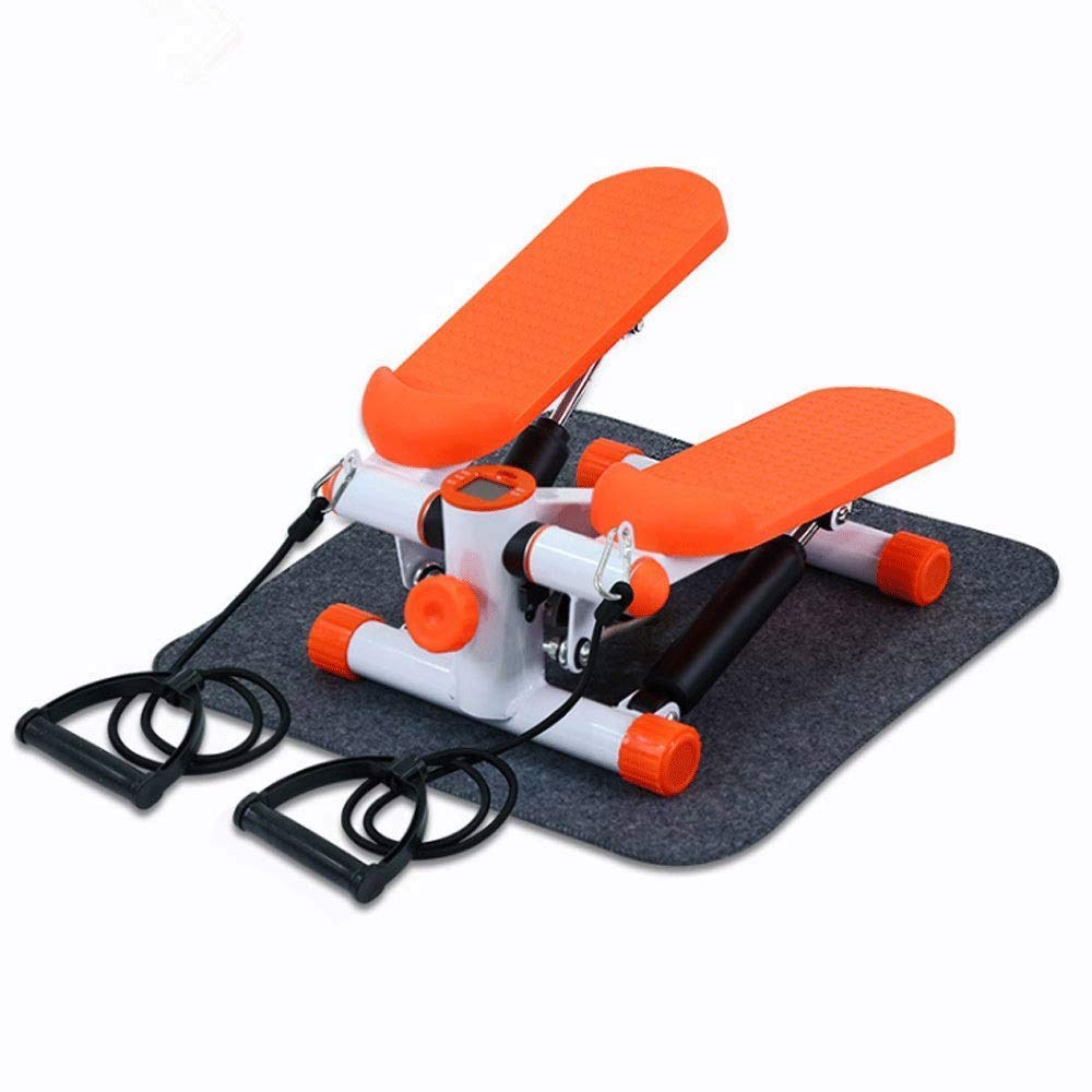 Stepper,Stepper - ge, Black Fitness Stair Stepper, Mini Stepper Fitness Cardio Exercise Trainer, Adjustable Height Stepper Machine with Twisting Action
