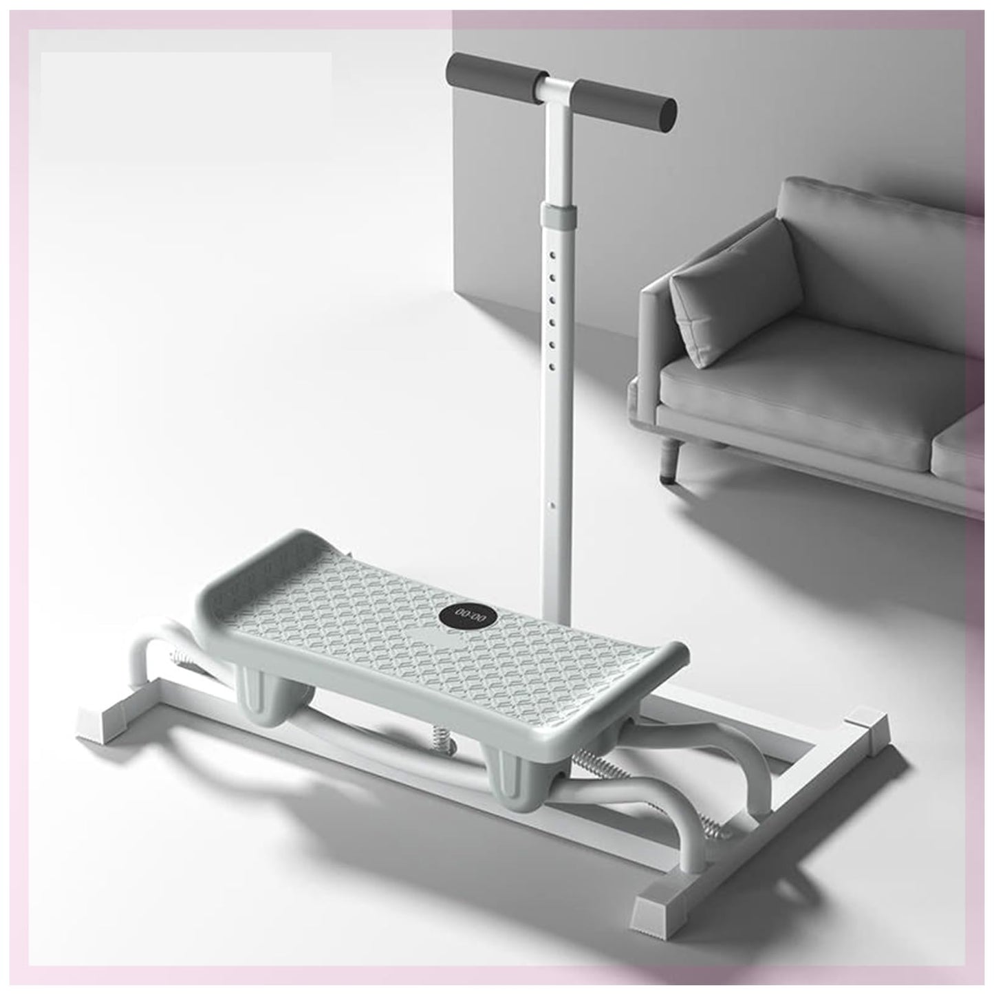 JTYMZYY Ski Simulator Machine,Ski Machine, Leg Machine, Ski Simulation Trainer, Thin Legs, Postpartum Repair Pelvic Floor Muscle Trainer Thigh Trainer, Balance Training(Gray)