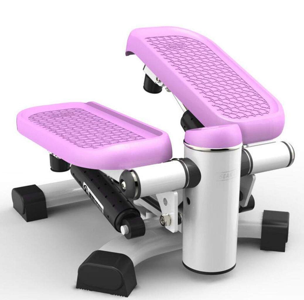 Stepper,Fitness Mini Stepper with Band Fitness Premium Portable Climber Stair Stepper & Waist Fitness Step Machine with