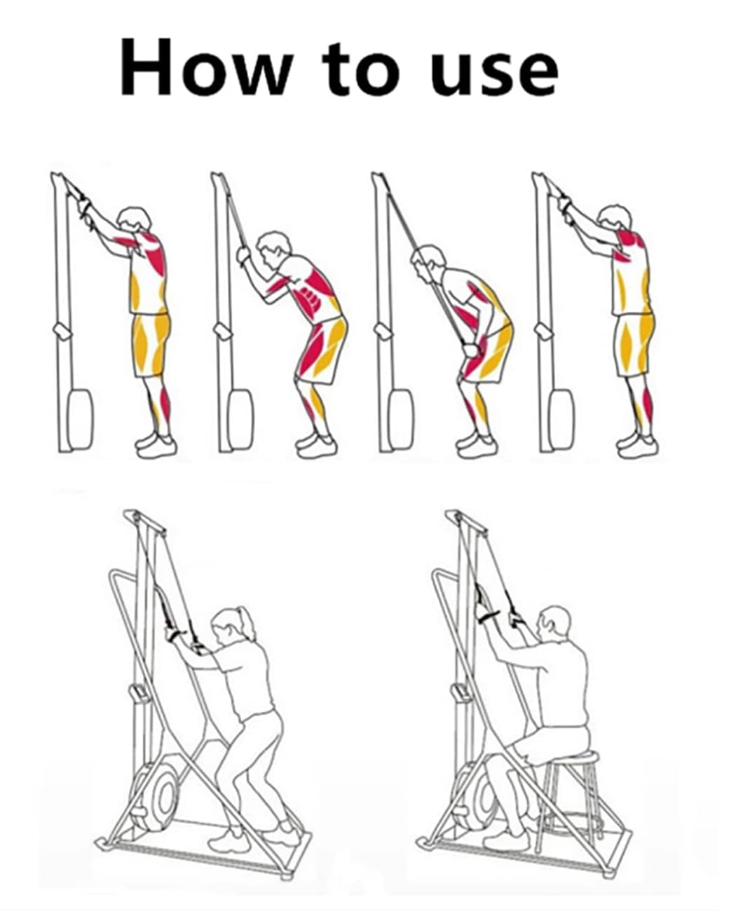 Ski Exercise Machine with Display Monitor, Indoor Ski Machine, Elliptical Cross Trainer, Ski Exercise Machine Strength Training Leg Machine, Cardio Exercise Equipment