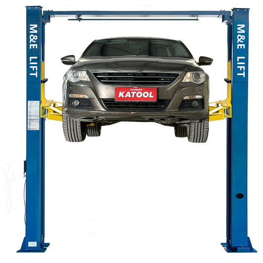 ME 9000lbs 110v 2 Post Lift Max. Lifting Height 74.8" 2 Post Car Lift Auto Lift Clearfloor Lifts Car Hoist for Home Shop Garage(ME-M90-110V)