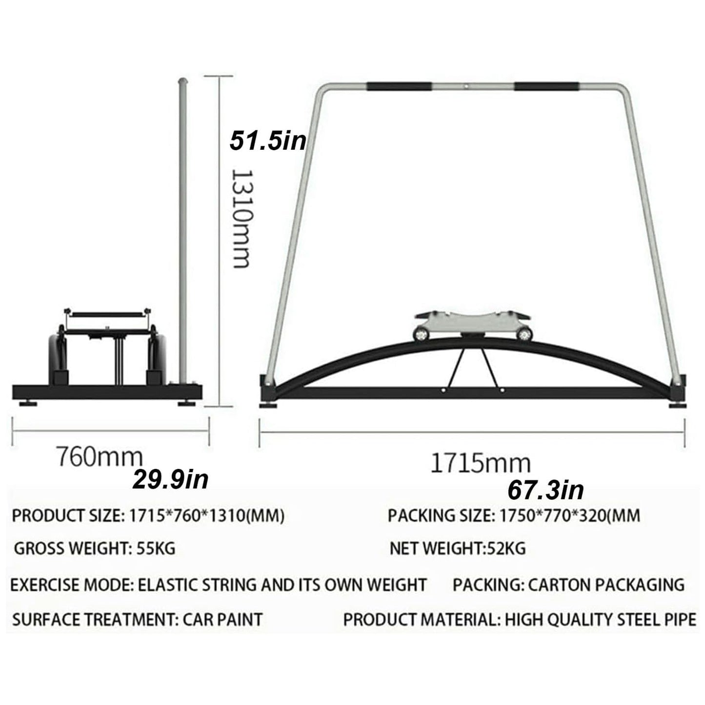 Ski Trainer Machine, Pelvic Muscle Hip Trainer with Load-Bearing 120kg Multifunctional Pole Thickened Reinforced Anti-Shake Foot Cover, Leg Fitness Machines for Home Indoor