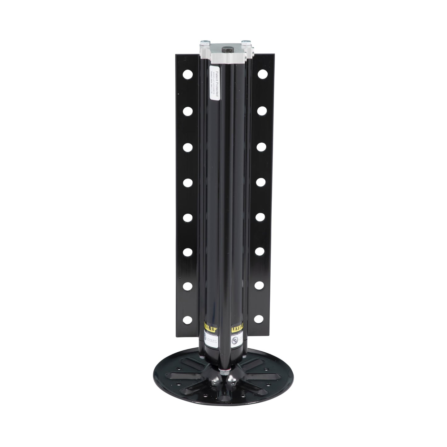 Lippert Level Up Gen I Replacement Hydraulic Landing Gear Jack for 5th Wheel RVs and Travel Trailers, 8,000-lbs. Capacity, Aluminum, 9" Diameter Footpad, 21-7/16" Retracted Height - 195860