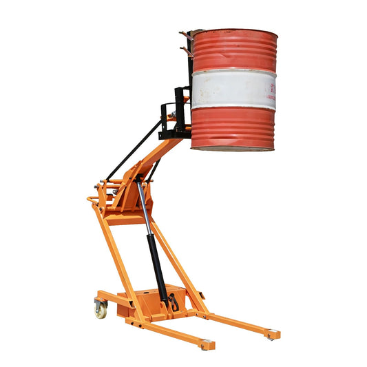 Foldable Material Handling Truck, Fully Electric Stacker, Portable Telescopic Arm Forklift, 1100-1154 lbs Capacity, Ideal for Factory Workshops & Supermarkets