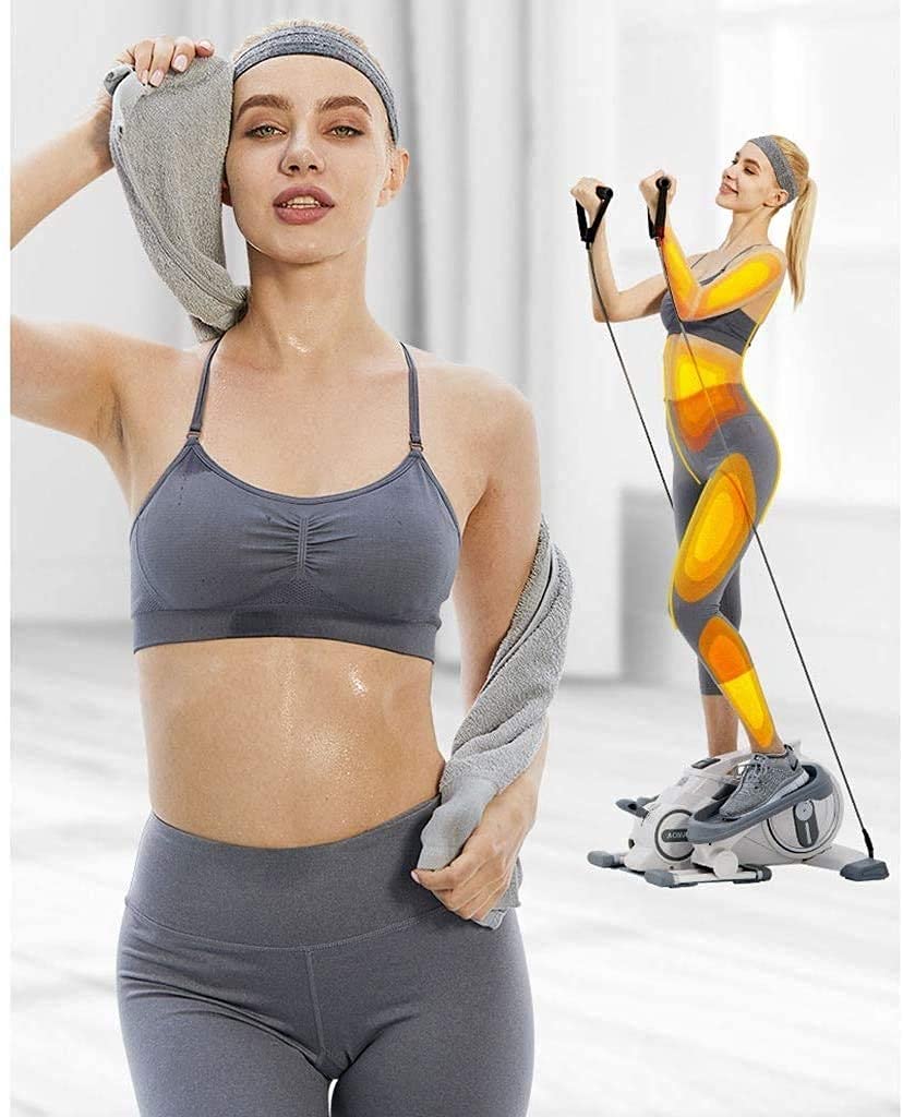 Mini Stepper,Fitness Stair Stepper Portable Twist Stair Stepper Adjustable Resistance,Fitness Exercise Machine and Comfo