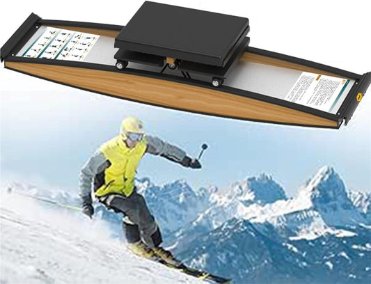 Ski Simulator Machine, Ski Training Equipment for Muscle Repair and Strengthening, Supports up to 300LB