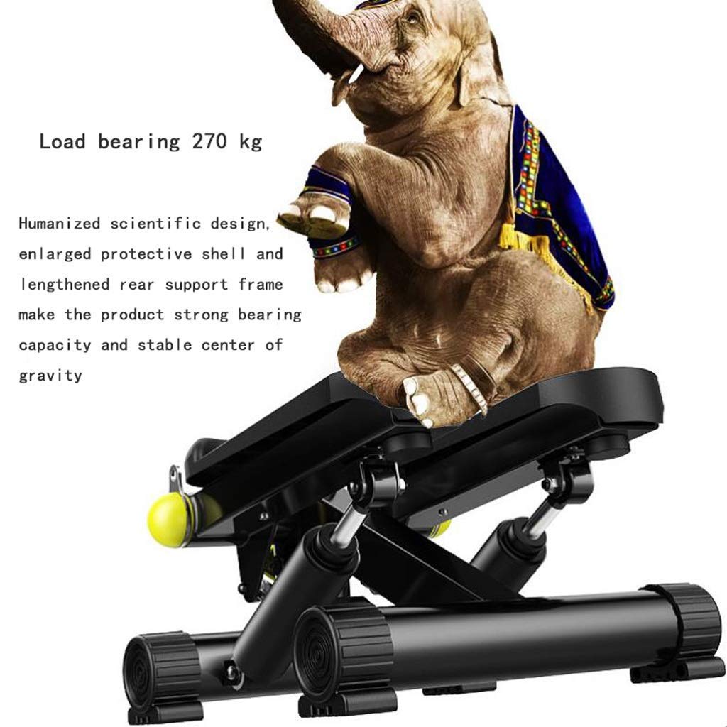 ZHCWEP Mini-Stepper Swing Stepper Mini Stepper,Fitness Stair Stepper - Portable Twist Stair Stepper,Fitness Exercise Machine Durable & LCD Display and Comfortable Foot Pedals