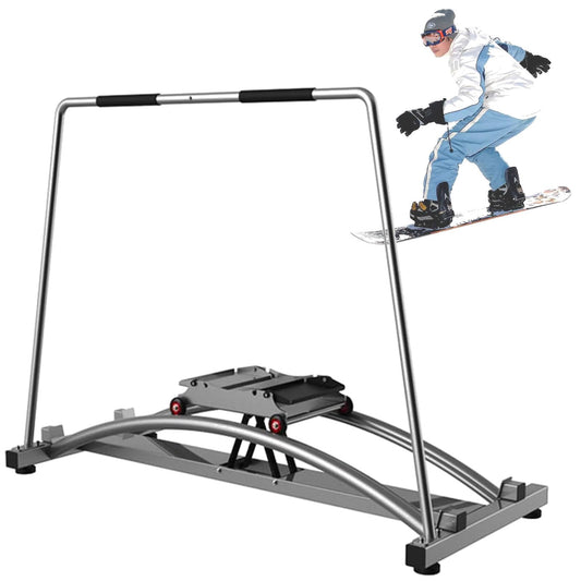 Ski Trainer Machine, Pelvic Muscle Hip Trainer with Load-Bearing 120kg Multifunctional Pole Thickened Reinforced Anti-Shake Foot Cover, Leg Fitness Machines for Home Indoor