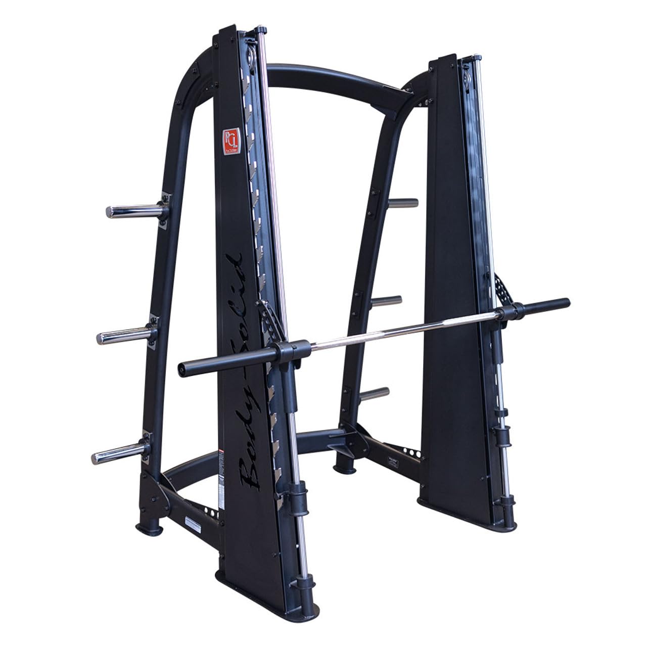 Body-Solid (SCB1000) Pro Clubline Counter-Balanced Smith Machine for Bodybuilding & Weight Training with Safety Bars, Home and Commercial Gym