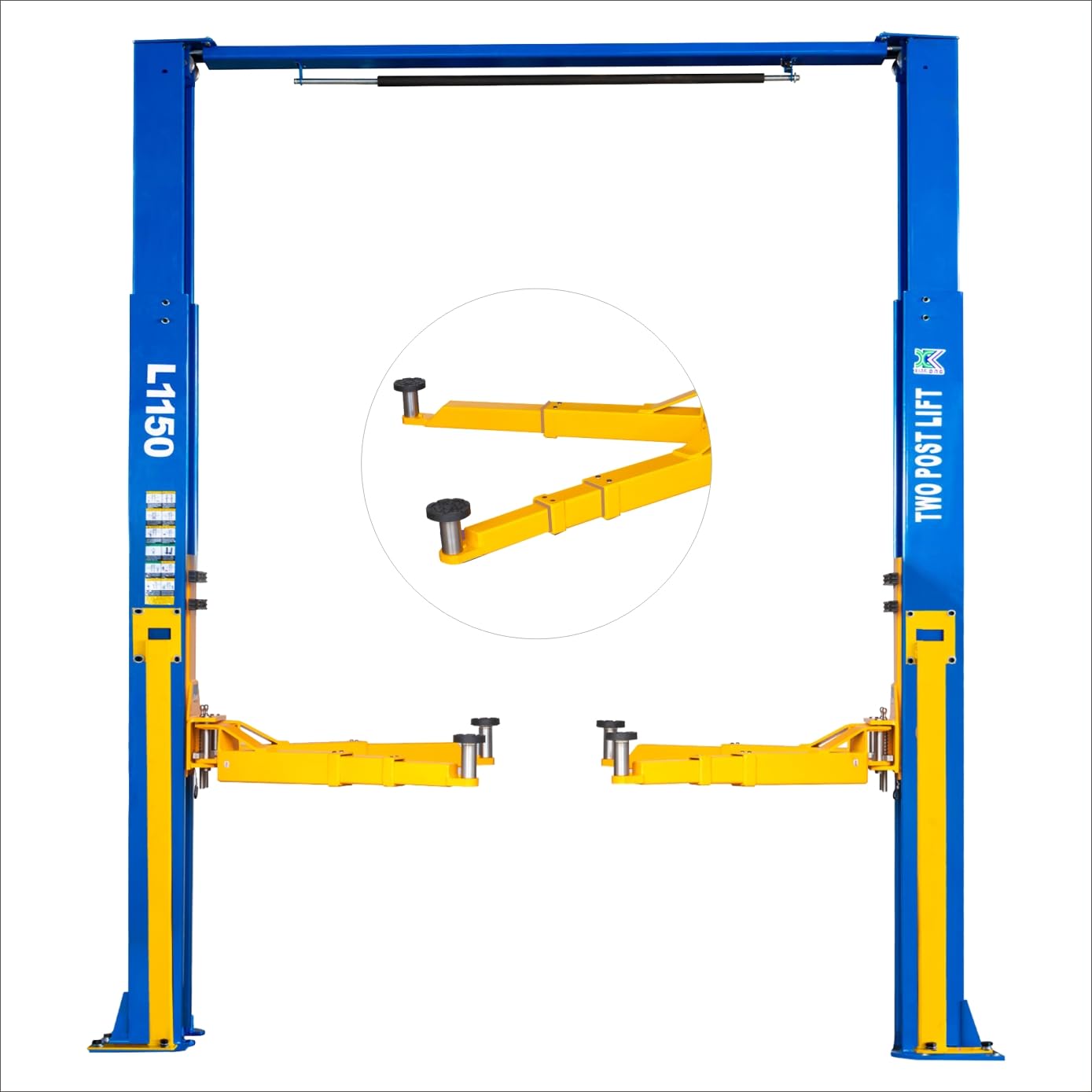 XK-L1150 Auto Lift Car Lift 220V Capacity 11500 Lbs 2+3 Enhanced Auxiliary Arm Overhead Truck Hoist with 36 Months Parts Replacement