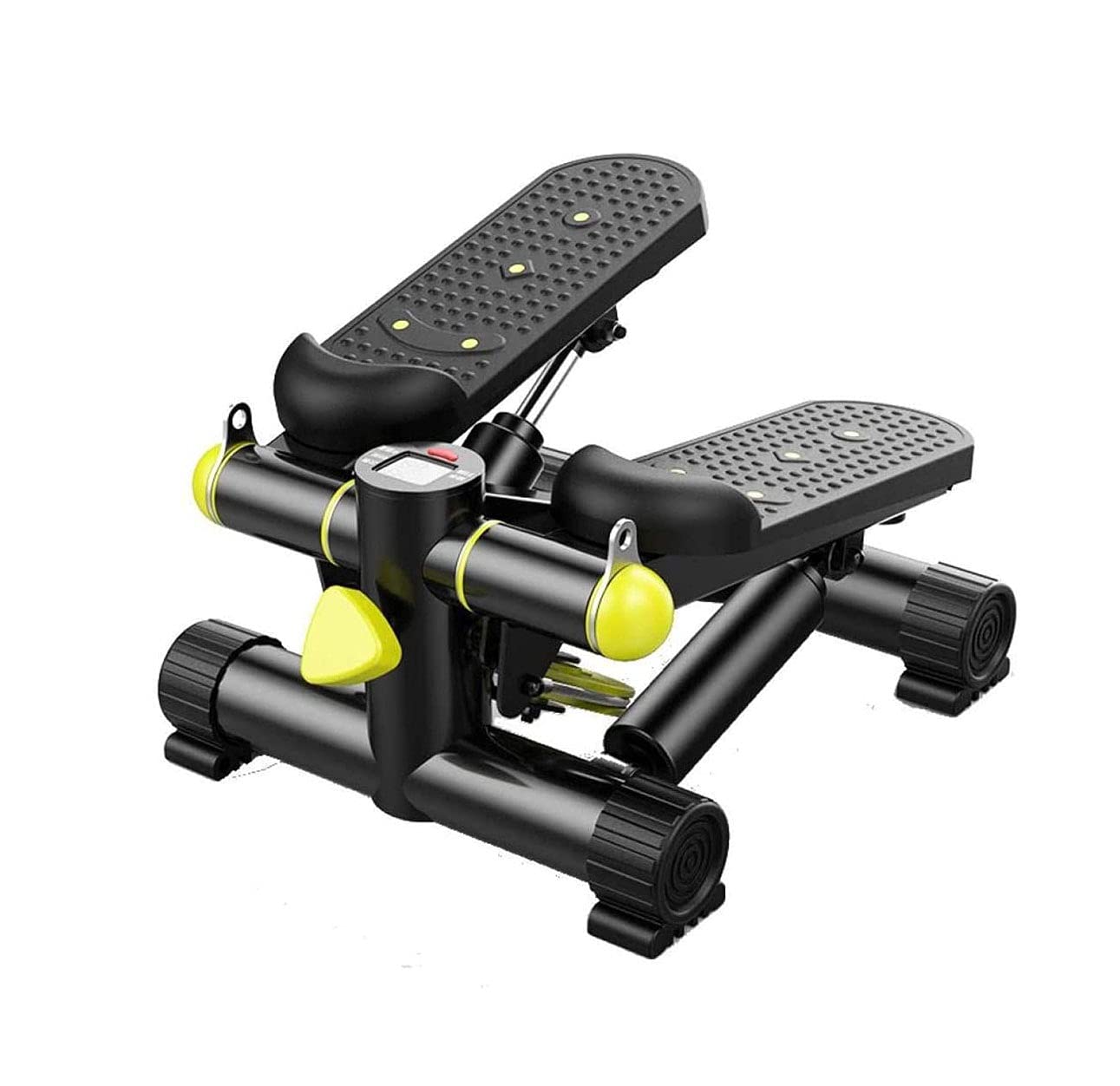 Mini Stepper for Exercise | Exercise Machine for Home Use | Small and Portable Cardio Machine | Stair Stepper for Home Use | with Resistance Bands and Digital Display