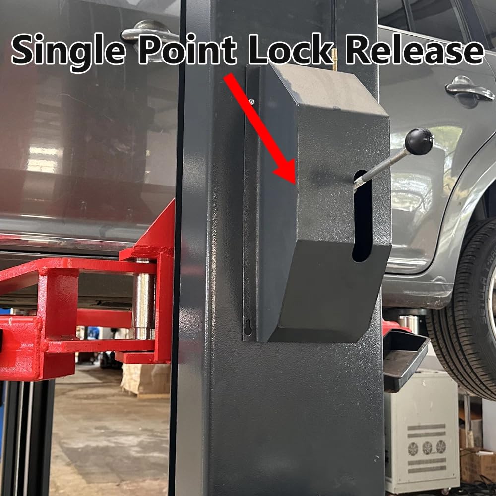 Katool 2 Post Car Lift, 11000 lbs Portable Car Lift for Home Garage & Truck - AS110D, 1 Year Warranty