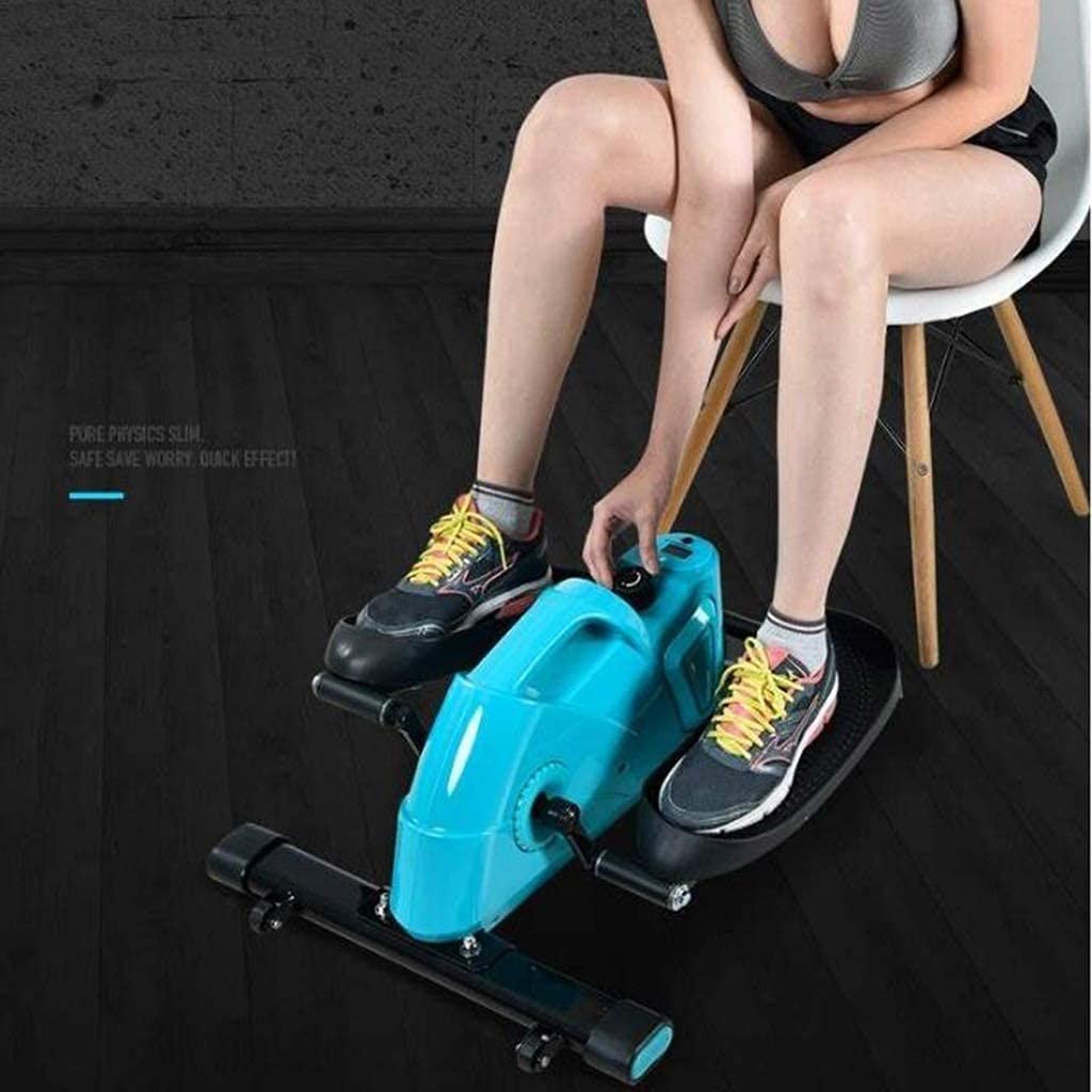 Mini Stepper Exercise Machine Fitness Swing Stepper Twister Stepper Up-Down Stepping Indoor Stair Stepper Portable Home Gym for Women and Man with Monitor for Full-Body Workout