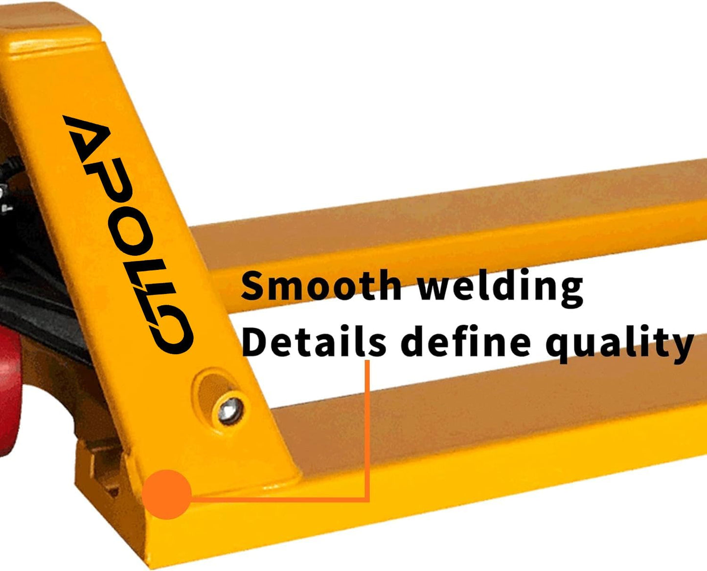 APOLLOLIFT Pallet Jack Truck, 5500lbs Capacity 21" W x 48" L Forks Manual Standard Duty Pallet Truck for Industrial Use-PU Wheel for Warehouse