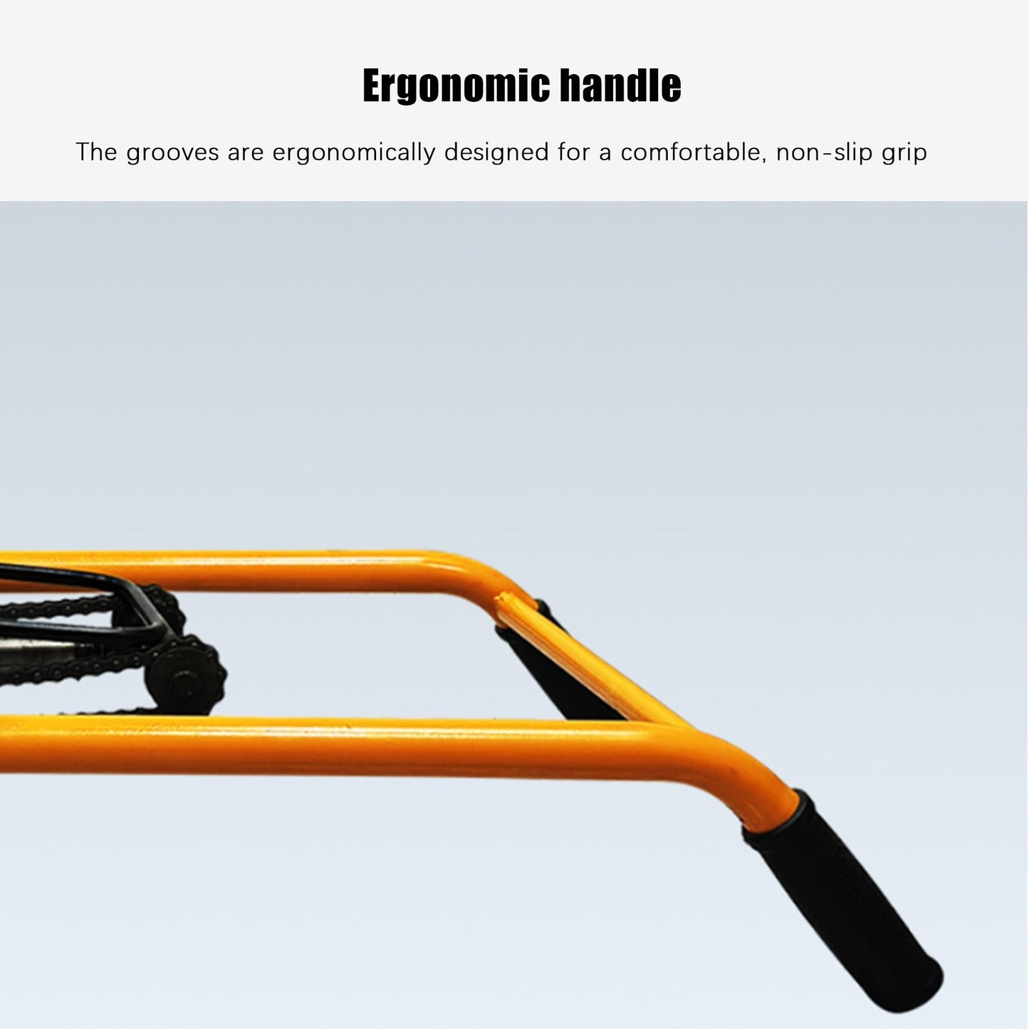 Foldable Material Lifting Winch Stacker, Hand Pallet Truck 200kg Load Capacity 900mm Lifting Height | Nylon Rollers for Warehouse & Workshop(1pcs)