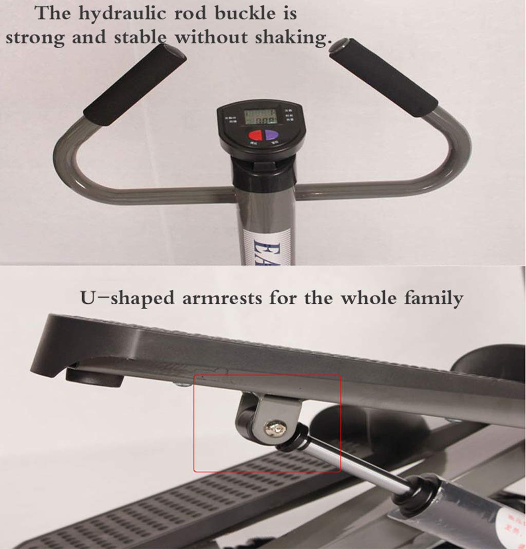 Mini Stepper, Swing Stepper, Multifunctional Stair Stepper, Household Twisting Stepper, Exercise Fitness Machine Silent Sports Fitness Device with Handle