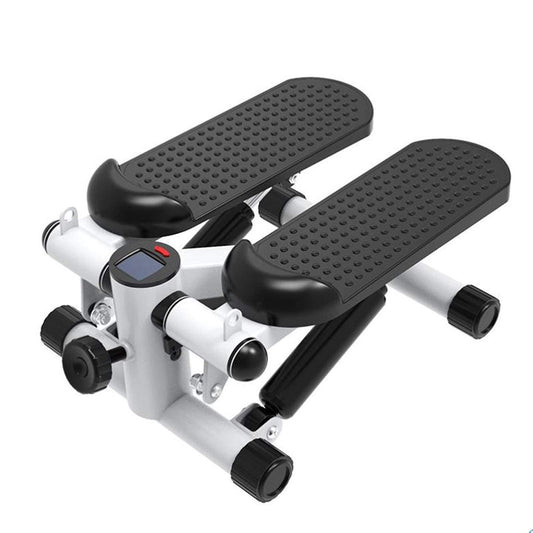 ZHCWEP Mini-Stepper Swing Stepper Multifunctional Stepper Small Step Machine Home Mute Twist Stair Stepper Fitness Equipment for Men and Women with Resistance Bands Efficency