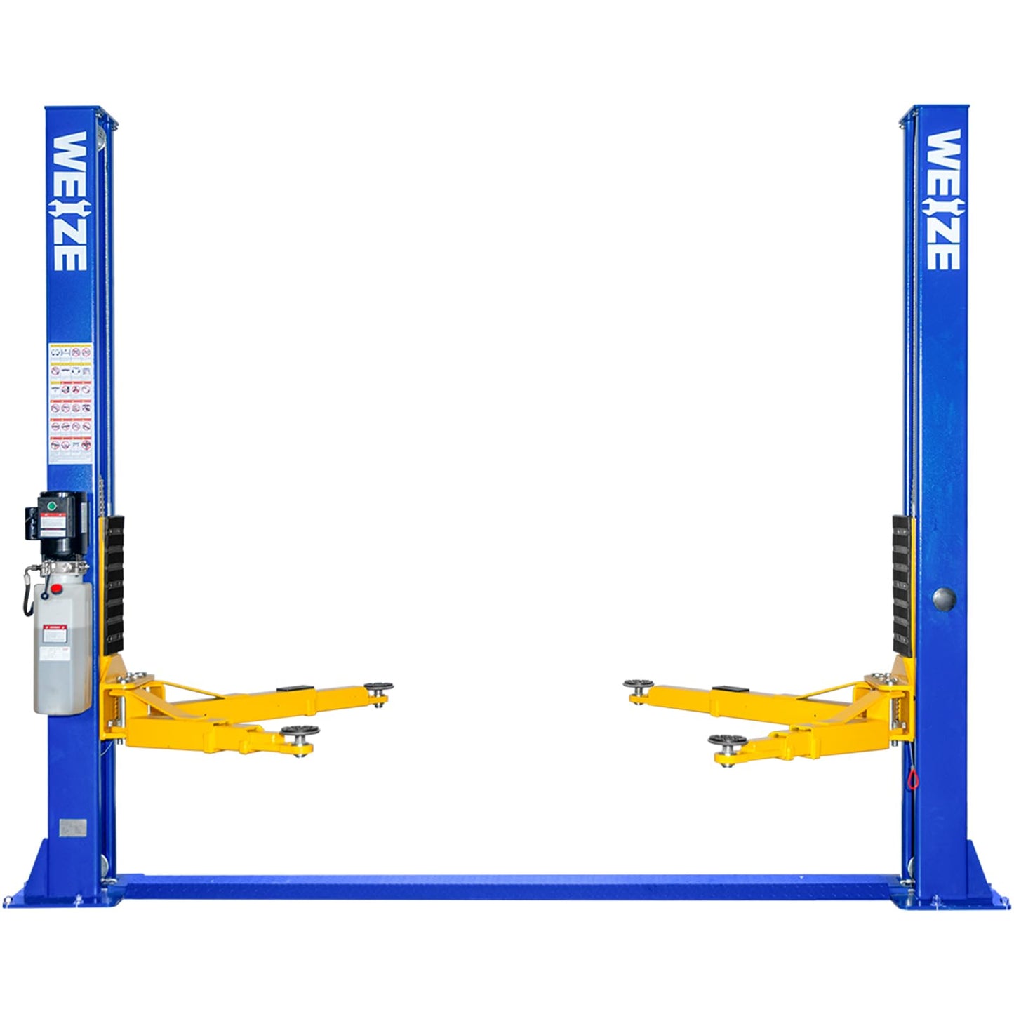 Weize 2 Post 11000 lbs Auto Lift, 2-Post Car Lift with 220V 3HP Motor and Double Point Lock Release for ATV, CAR