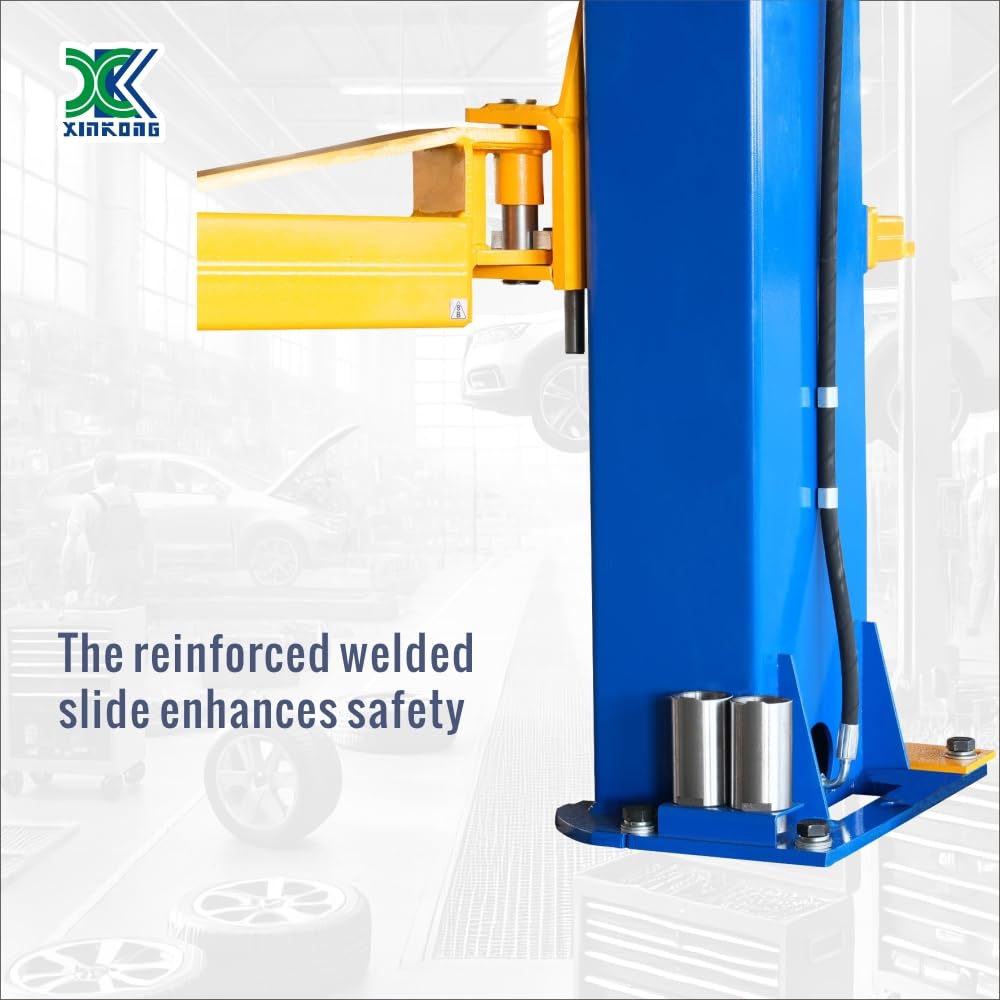 XK-1300L Overhead Auto Lift 3+3 Enhanced Lifting Arm Car Lift 110V Capacity 13000 Lbs Truck Hoist with 36 Months Parts Replacement