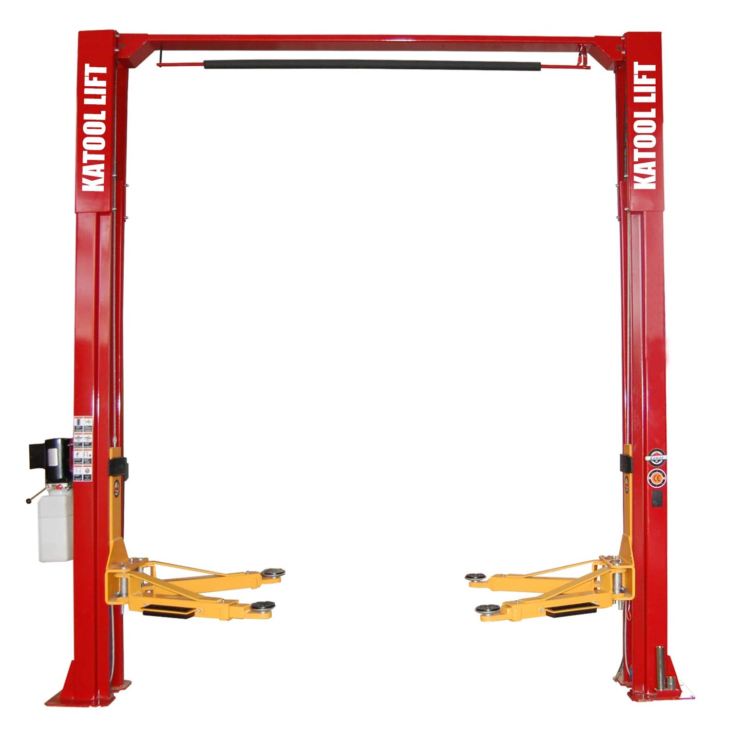 KATOOL Two Post Lift 11000 lbs, Clearfloor Home Lift Auto Lift, 110V/60HZ/1PH/2.2KW, Garage equipments KT-M110