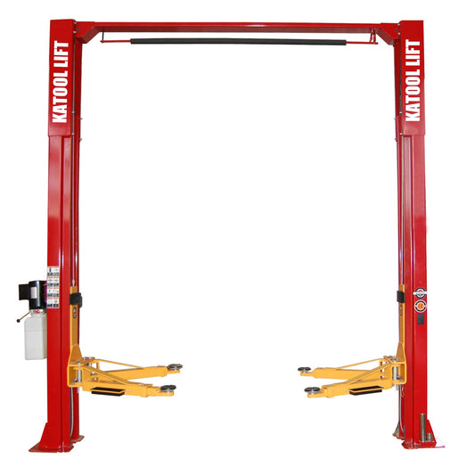 KATOOL Two Post Lift 11000 lbs, Clearfloor Home Lift Auto Lift, 110V/60HZ/1PH/2.2KW, Garage equipments KT-M110